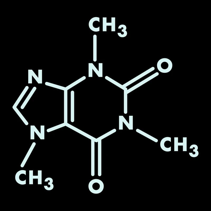 Coffein Molekül