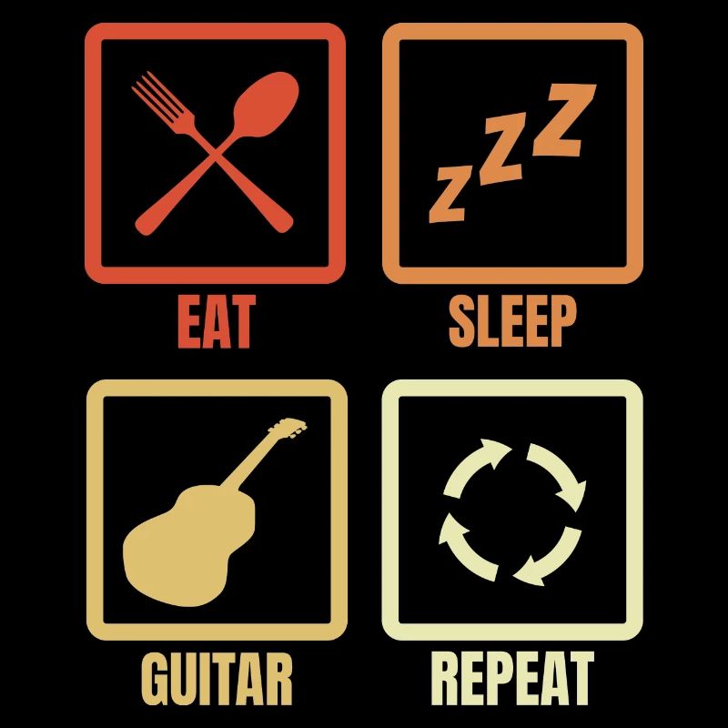 Eat Sleep Guitar Repeat