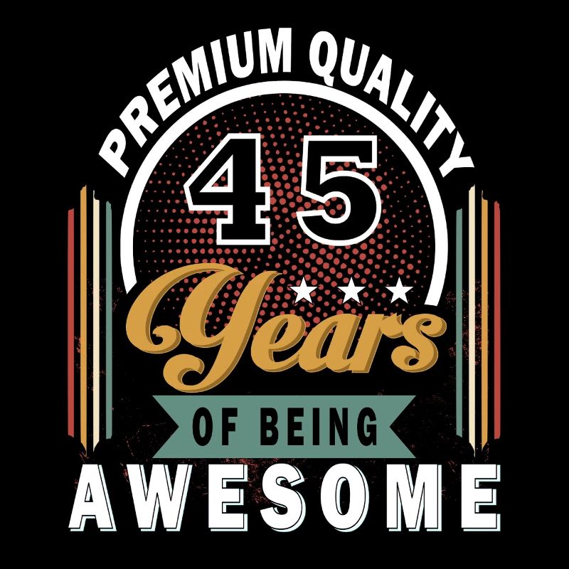 45 ans d’anniversaire génial