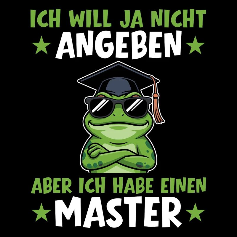 Master's exam passed, frog graduation completed