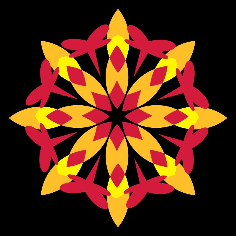A floral pattern