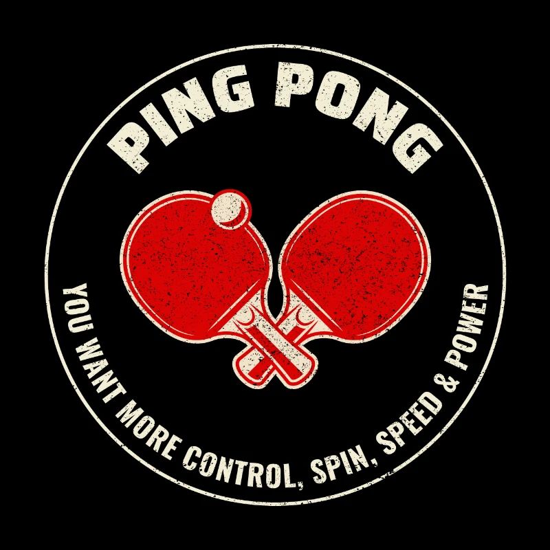 Ping Pong Master Table Tennis Coach Paddle Player