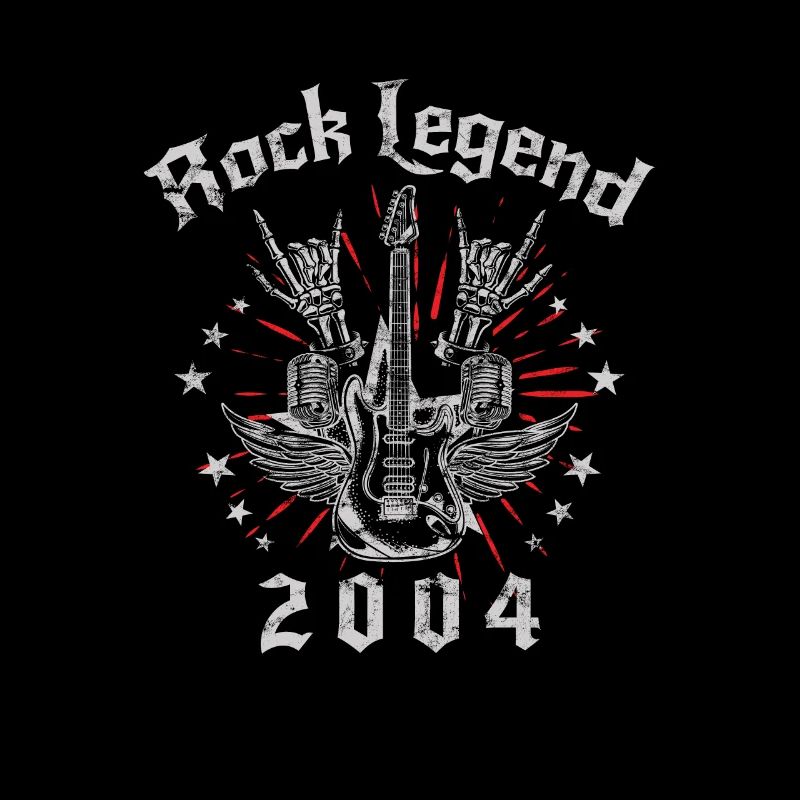 2004 Geburtstag Rock Legends Gitarre