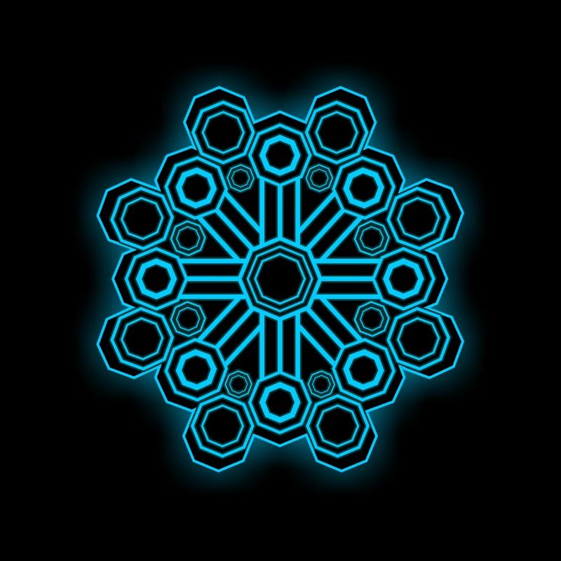 Sacred Geometry Psychedelic Goa