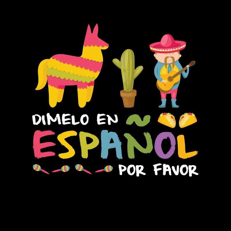 Bilingual Spanisch Lehrer Schule Sprachen Geschenk