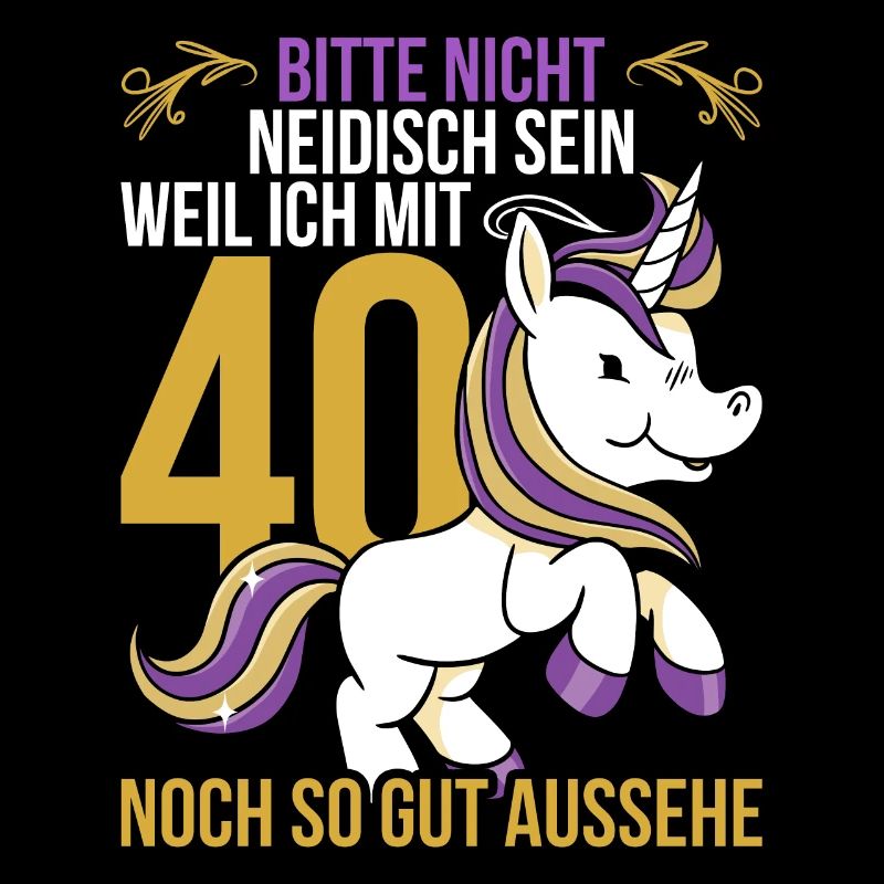 Geschenk 40 jährige Damen Vierzigster Geburtstag