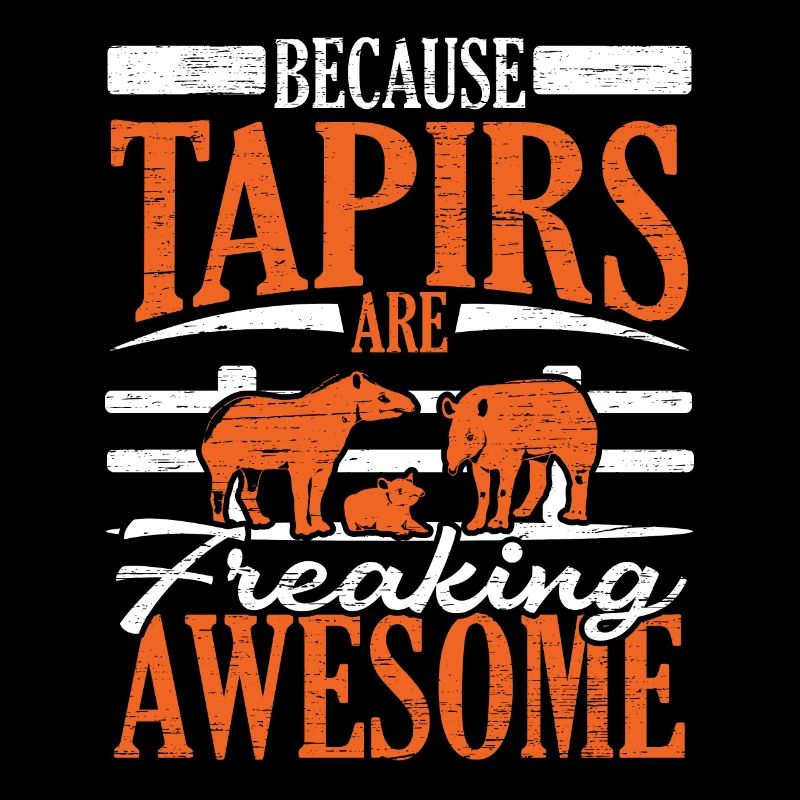 Parce que les tapirs sont de putain d’animaux cornés