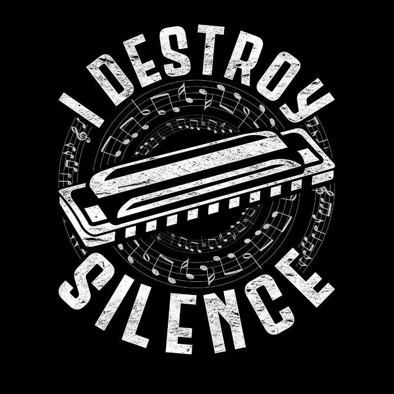Harmonica player I Destroy Silence
