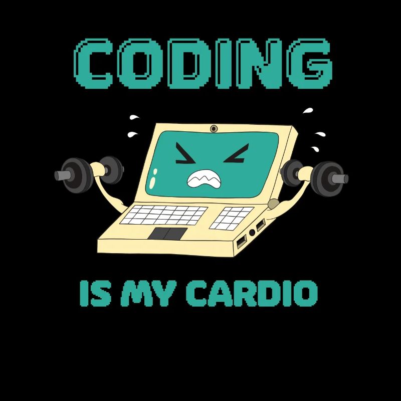 Programmierer Coding Fitness Lustiges Informatiker