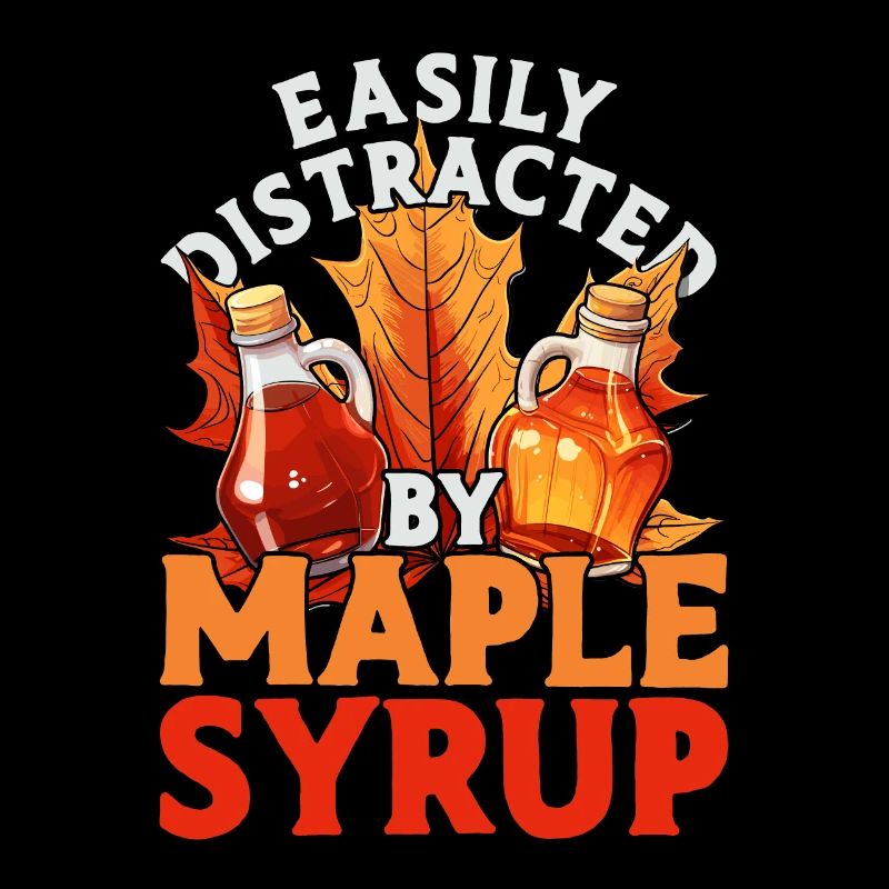 Ahornsirup Easily Distracted By Maple Syrup