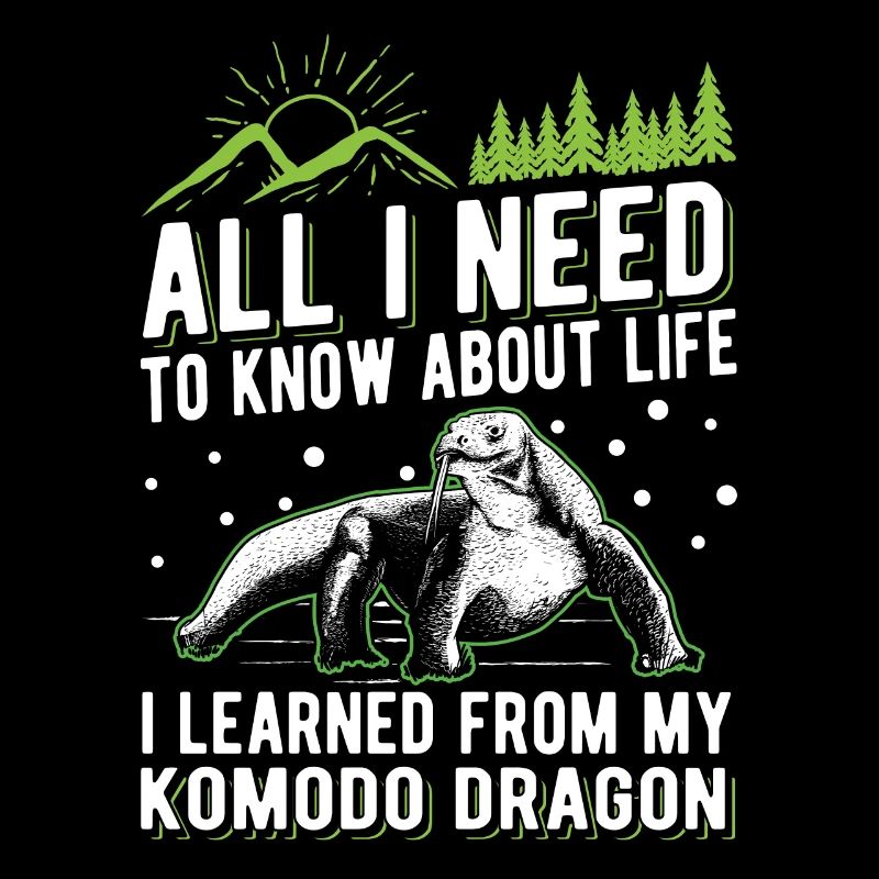 Komodowaran Komododrache Waran