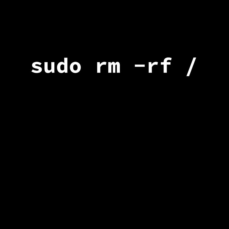 Ordinateur - Sudo rm -rf / Tux Linux Penguin -