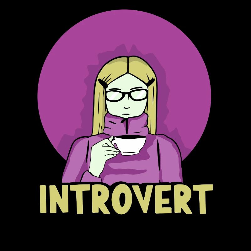 Introvertiert Sarkasmus Introvertierter Schüchtern