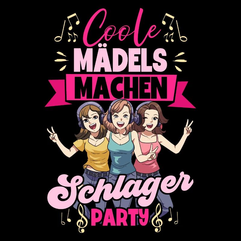 Coole Mädels Machen Schlager