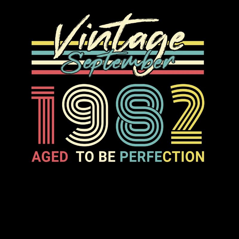 Né septembre 1982 Vintage