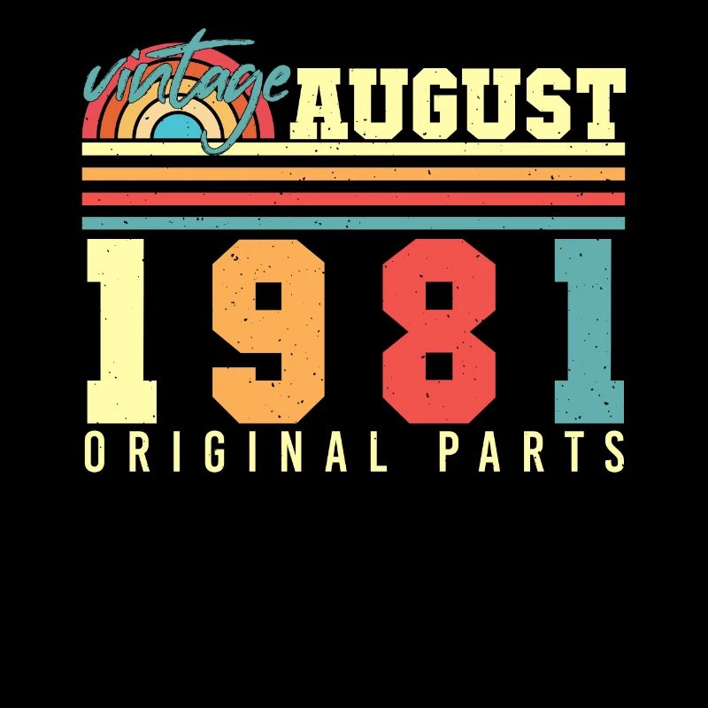 Août 1981 Idée cadeau