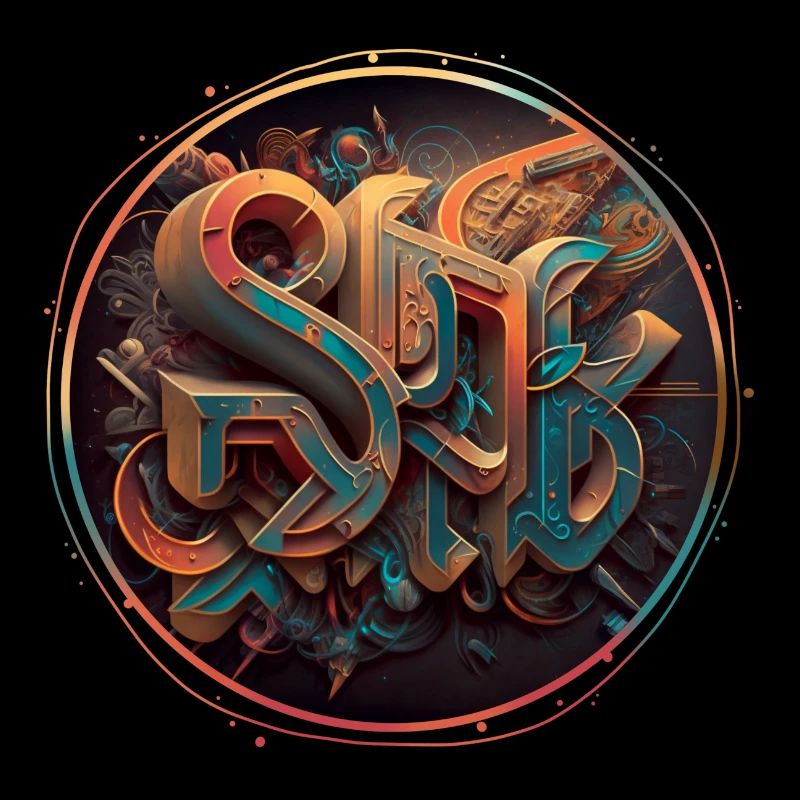 "Sci-fi" Graffiti Theme 2