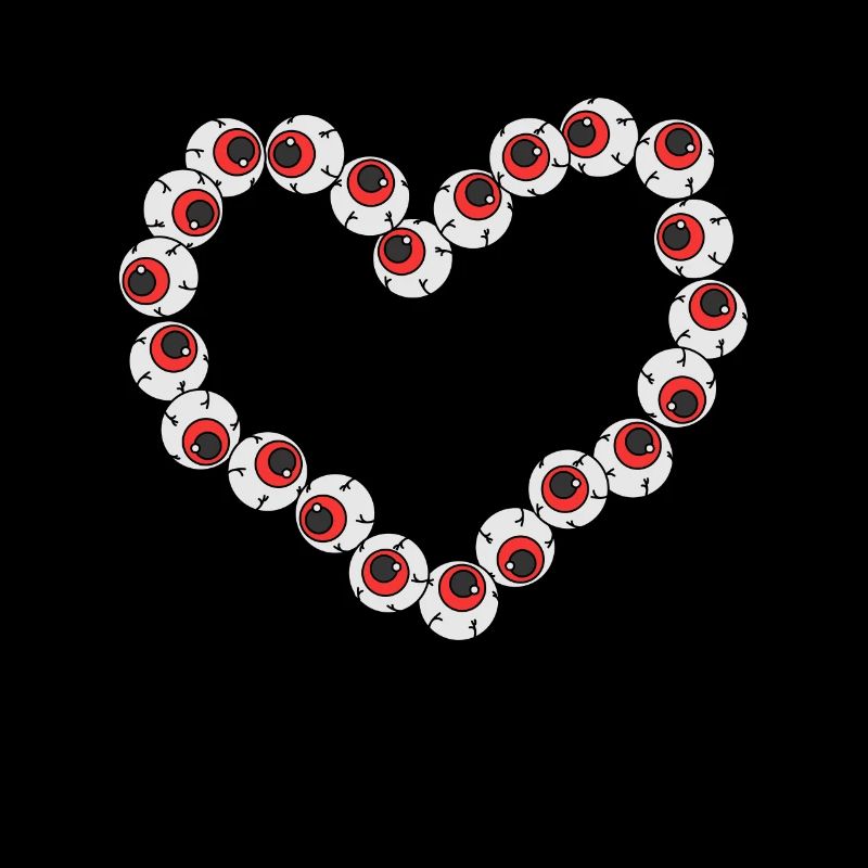 Weirdcore Esthétique Strange Heart de Eyeballs Odd