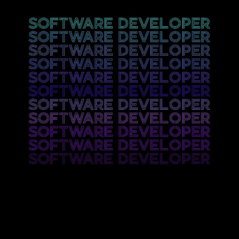Développeur de logiciels Programmeur informatique Retro