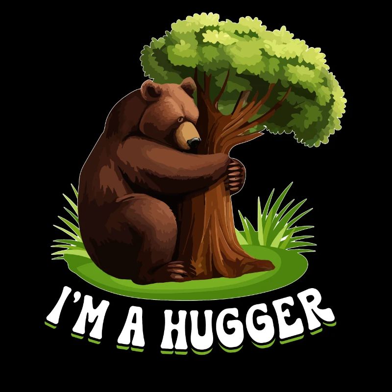 Tree Hugger Environmentalist Bear