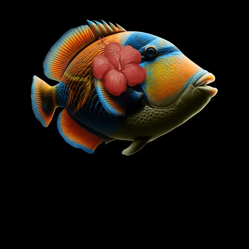 Humuhumunukunukuapua'a Hawaiian Reef Triggerfish