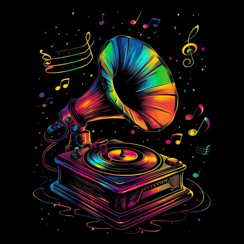 Grammophon Grammophon Alte Schule Phonograph Popar