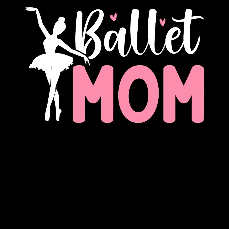 Ballet Maman Danse Danseuse Pantoufles de verre