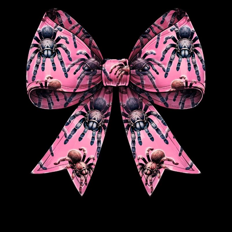 Coquette Bow Tarantula Spider Pattern Girl Mom