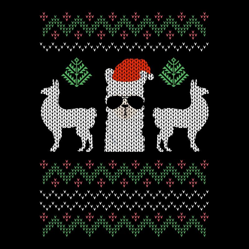 Noël Ugly Sweater Llama