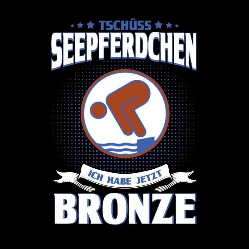 Schwimmer Schwimmprüfung Bronze Geschenk