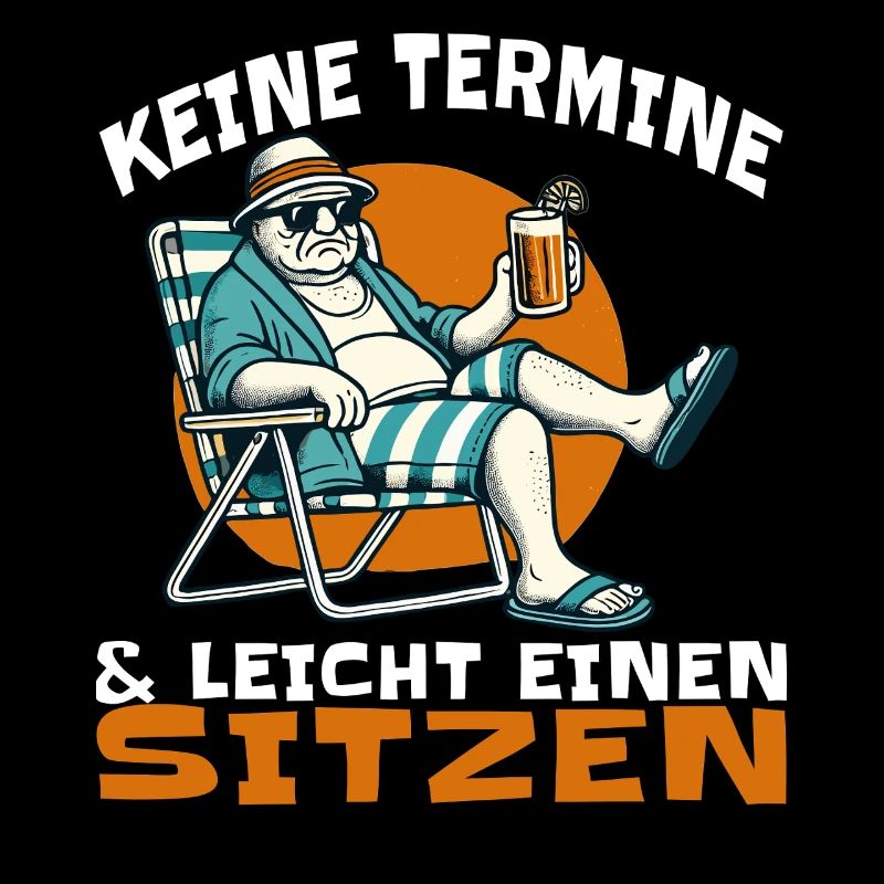 Keine Termine und leicht einen sitzen