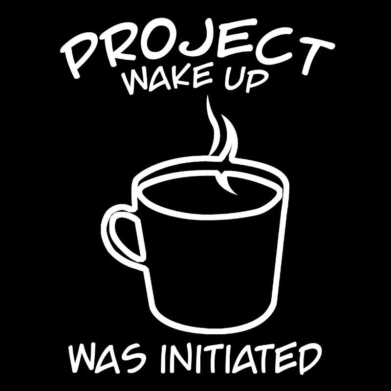 Café Bureau Matin grouch Réveil