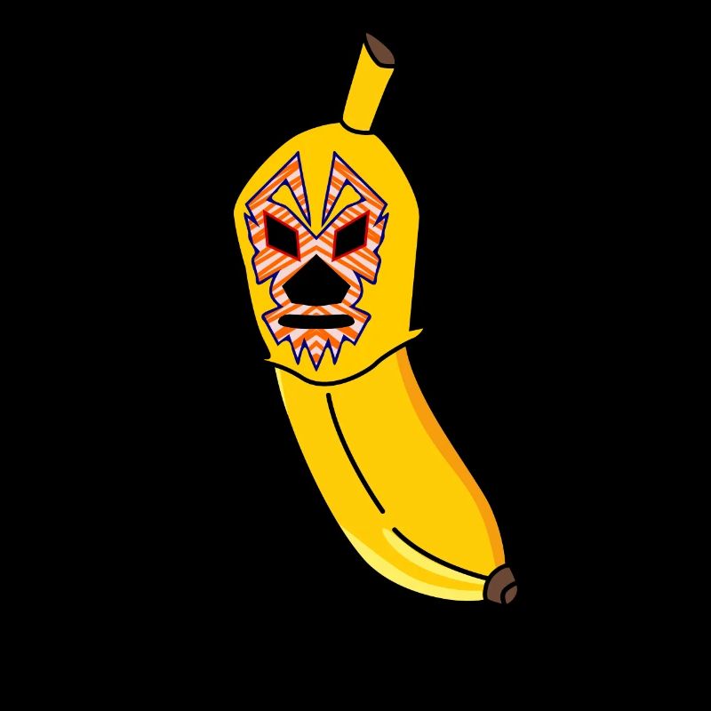 Lucha Libre Banane Luchador Lutte