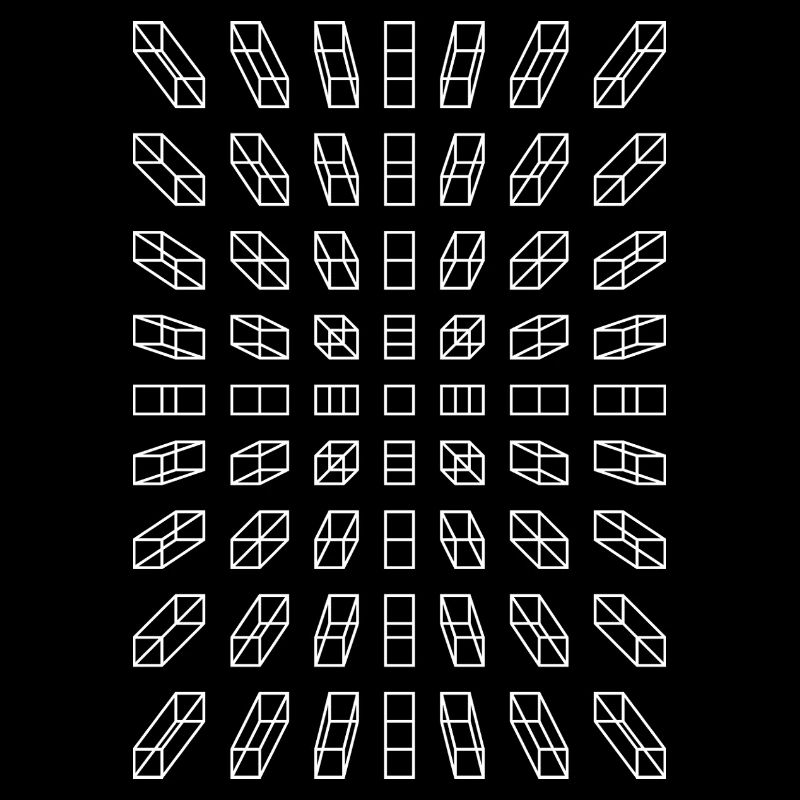 Hypno Bars: Pixels, Illusion & Retro