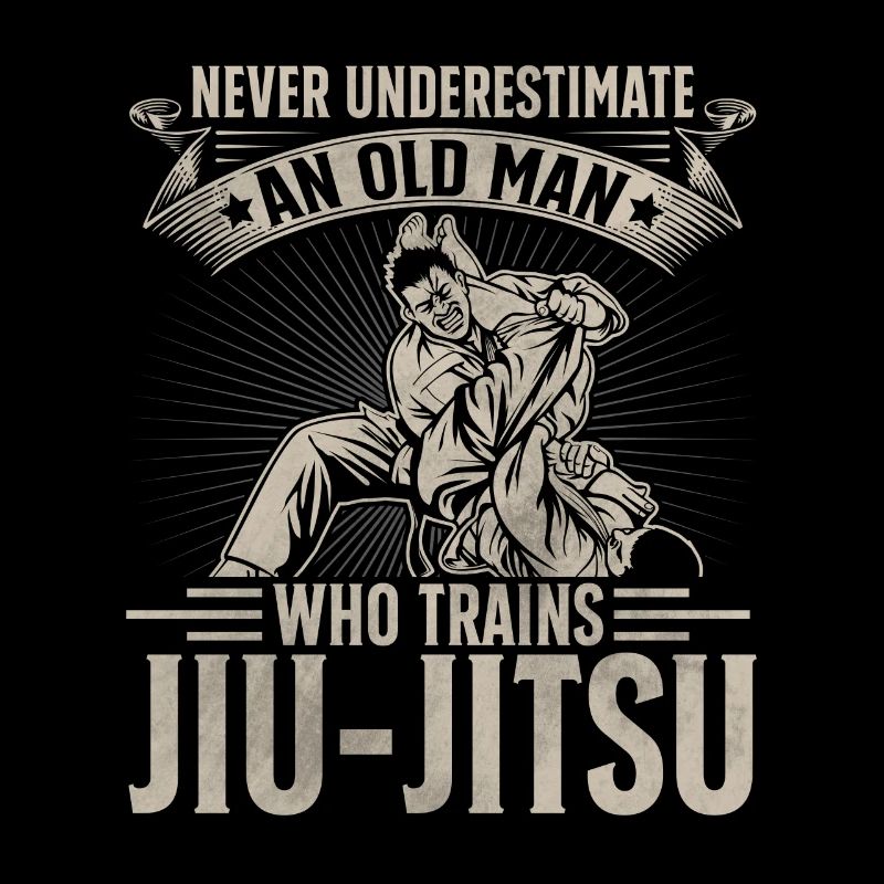 Never underestimate an old man who trains BJJ