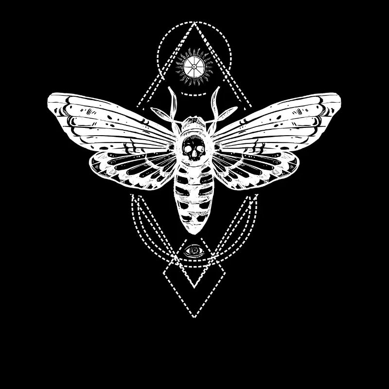 Gothic Butterfly Celts Occult Satan Gift