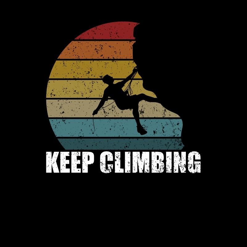 Klettern Keep Climbing