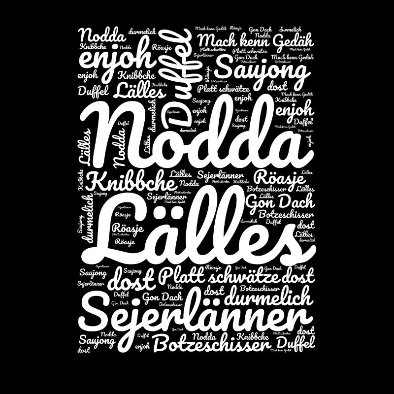 Siegerland Siegerländer Sejerlänner Platt