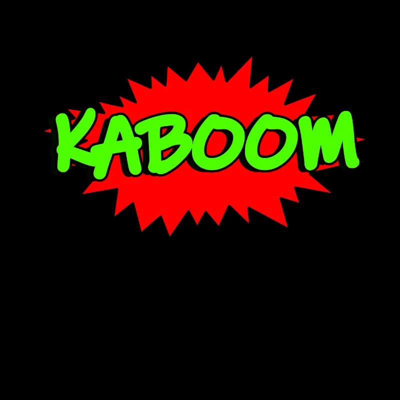 Comic Kaboom Schirftzug Graffiti cool gift