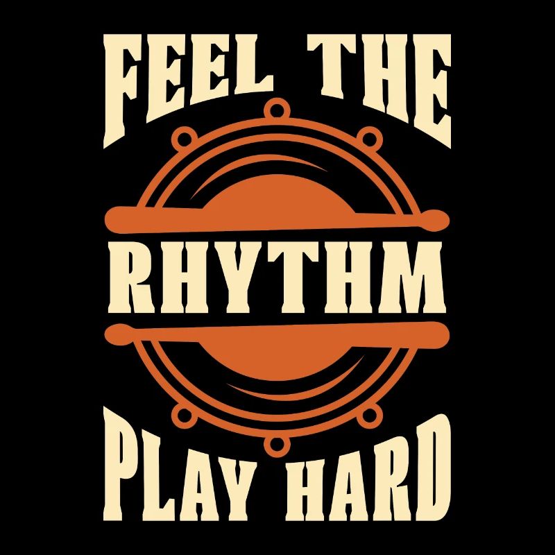 Snare Drum Feel The Rhythm Marching Band Drummer