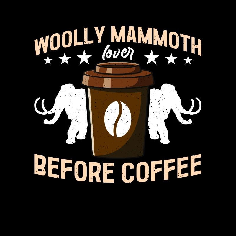 Woolly Mammoth Lover Before Primeval Times Coffee
