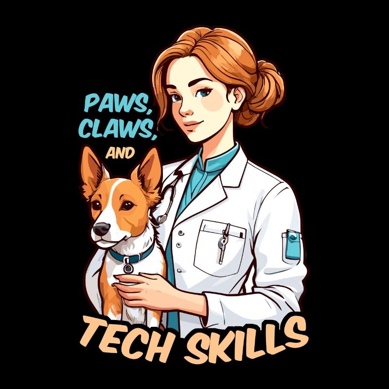 Veterinary Technician Paws Claws And Veterinarian