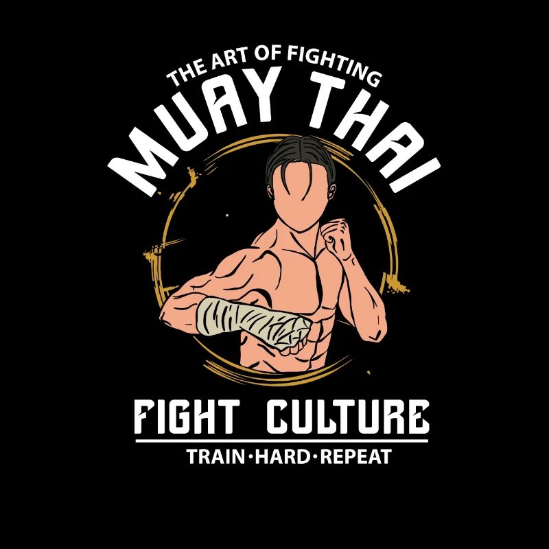 Muay Thai MMA Boxen Kampfsport Kickboxen Fighter