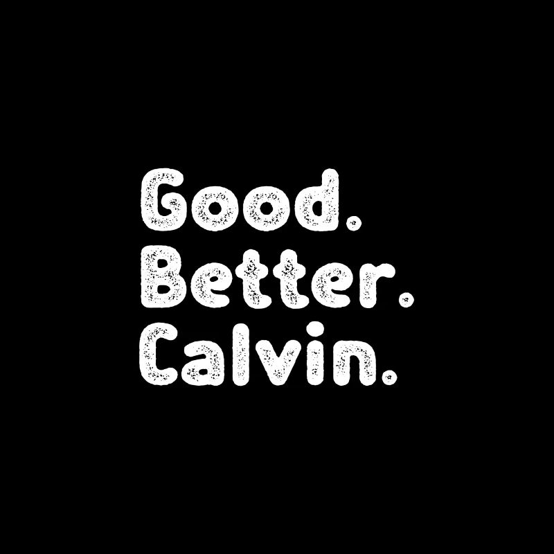 Bon meilleur Calvin