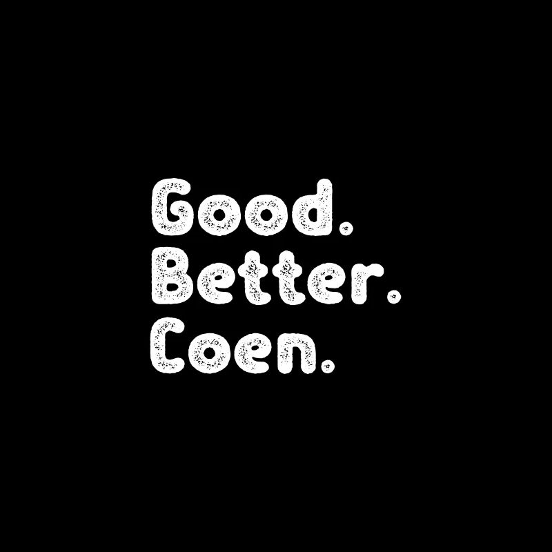 Good better Coen