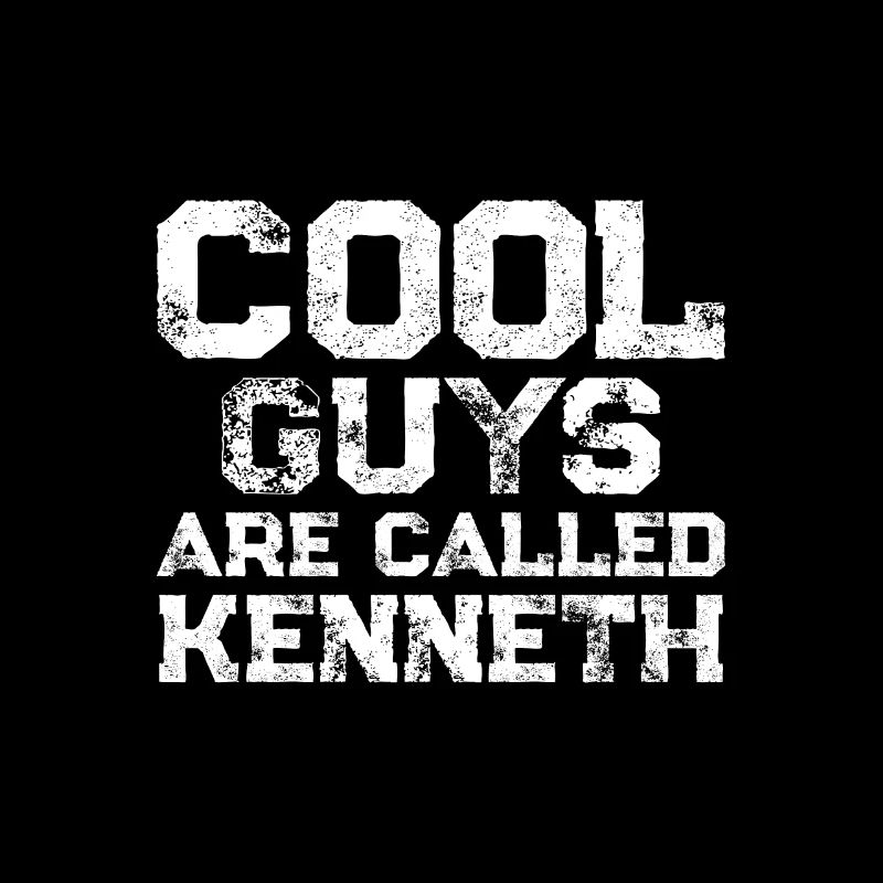 Les mecs cool s’appellent Kenneth