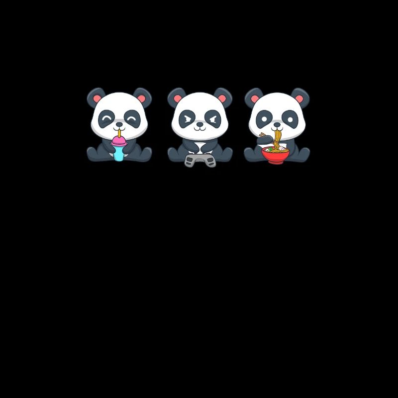 Cadre de jeu Panda Boba Tea