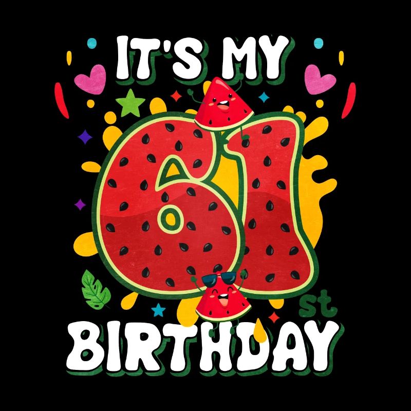 61e anniversaire Pastèque