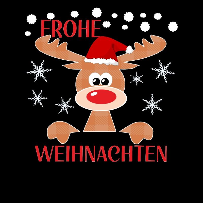 Frohe Weihnachten Rentier Schnee Geschenkideen