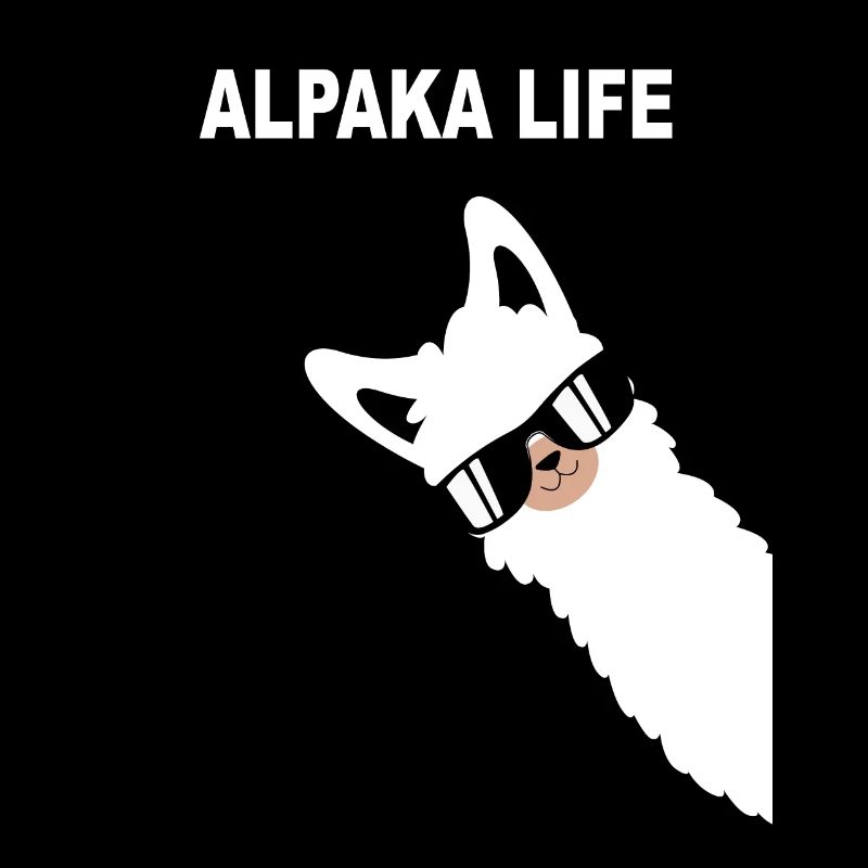 Funny alpaca design alpaca style saying